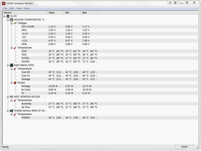 cpu 온도 측정 프로그램