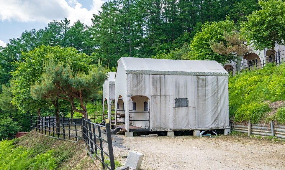 가평 명지산 카라반 글램핑장