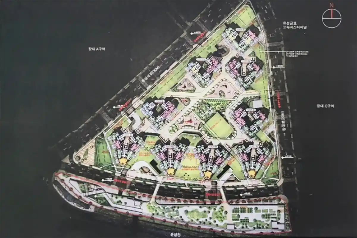 대전-재개발-장대B구역-아파트-단지-배치도