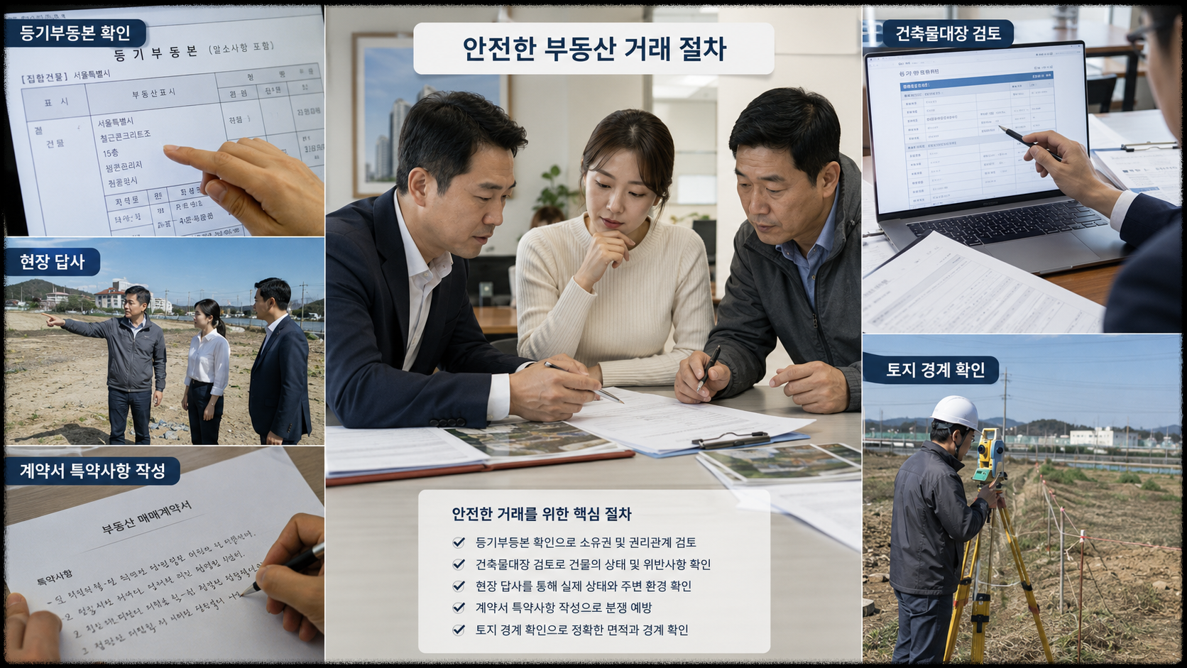 부동산 중개 현장에서 발생하는 실수 사례