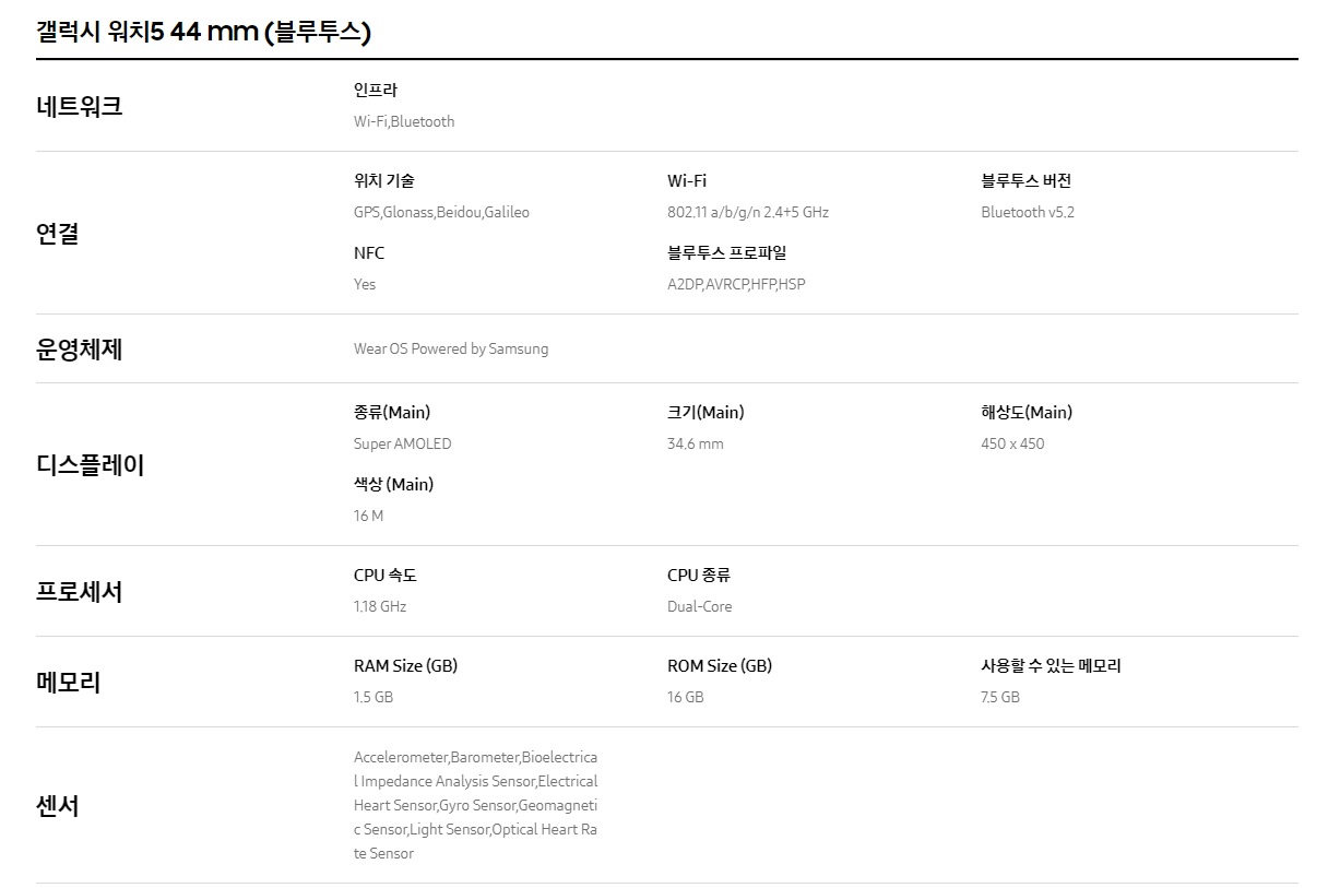갤럭시워치5 프로 골프에디션