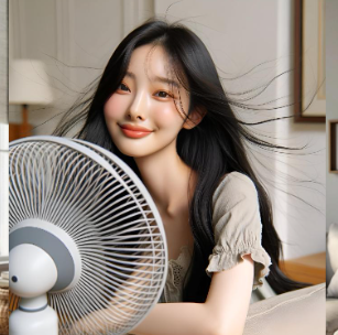 에어컨과 선풍기 같이 사용