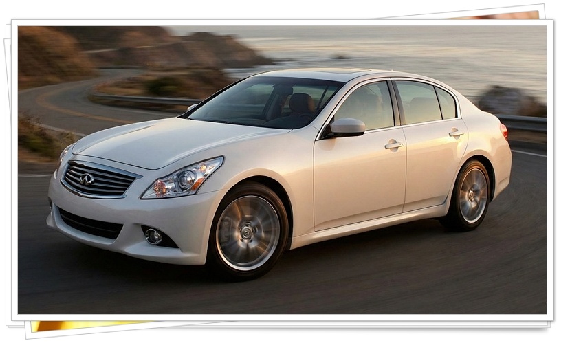 인피니티 G35 세단 역동적 디자인