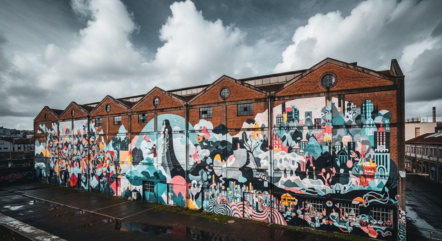 캄파냐 창고 벽화