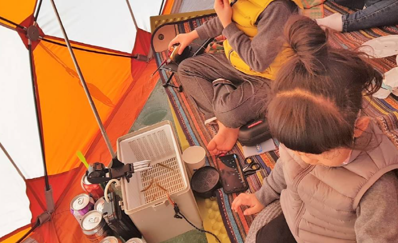 강화 양오낚시터 빙어축제