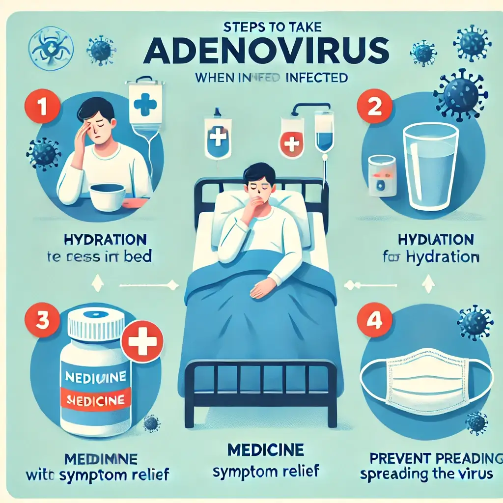 아데노바이러스의 감염 시 대처