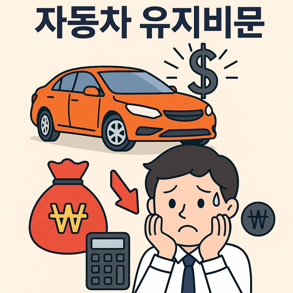 자동차 유지비로 돈을 못모으는 사람들의 문제