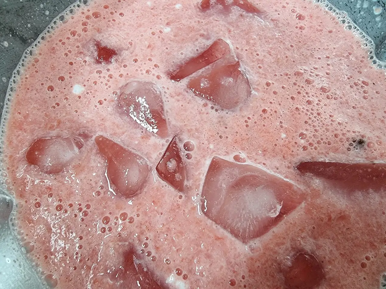 수박화채 얼음동동