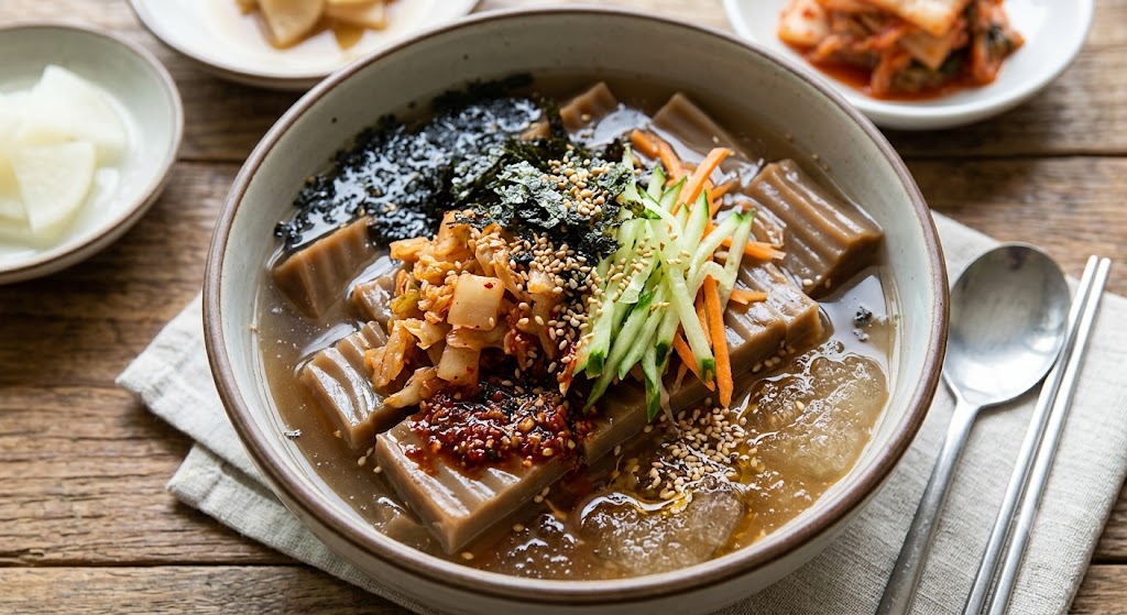 도토리 묵사발