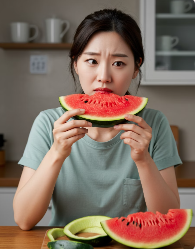 수박껍질 분리수거! 음식물쓰레기, 일반쓰레기?