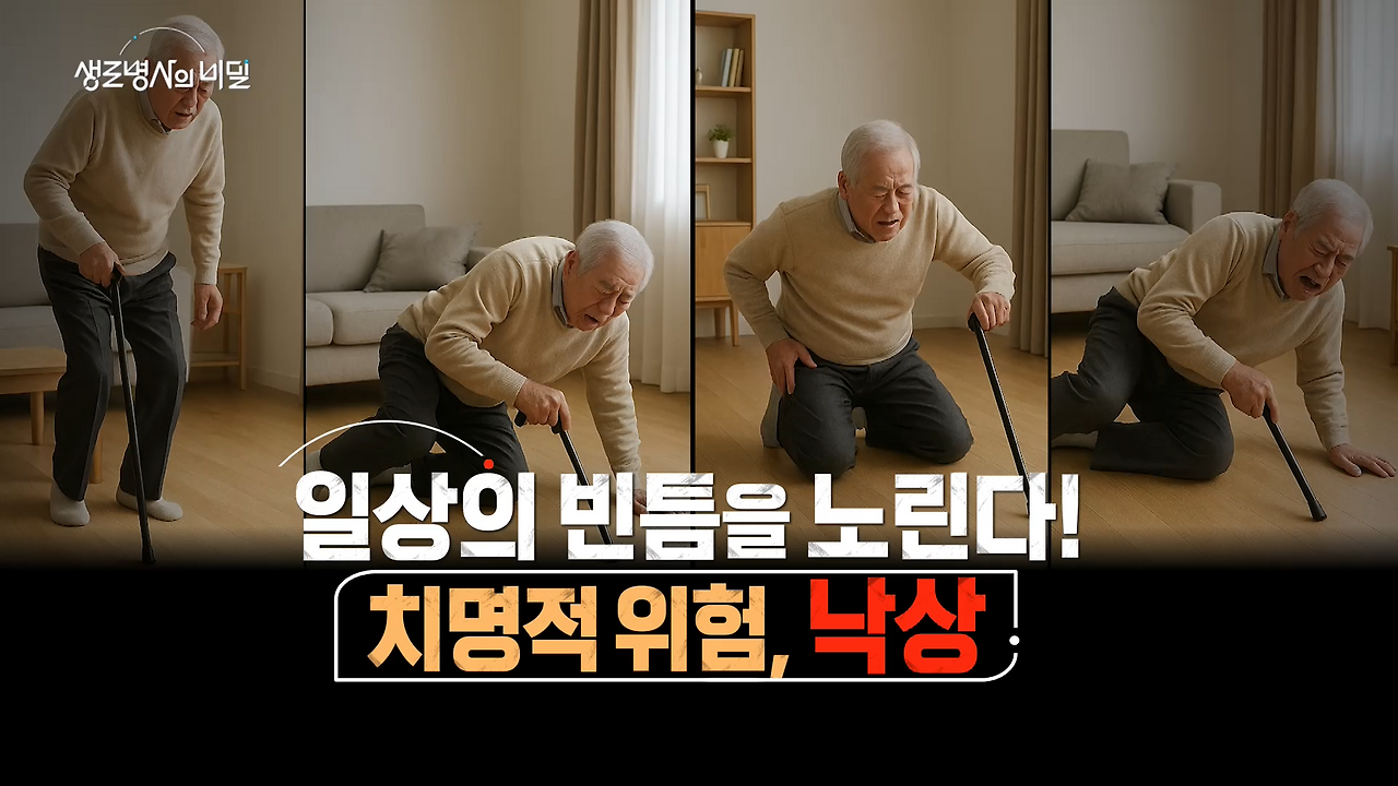 생로병사의 비밀 낙상 치명적 위험