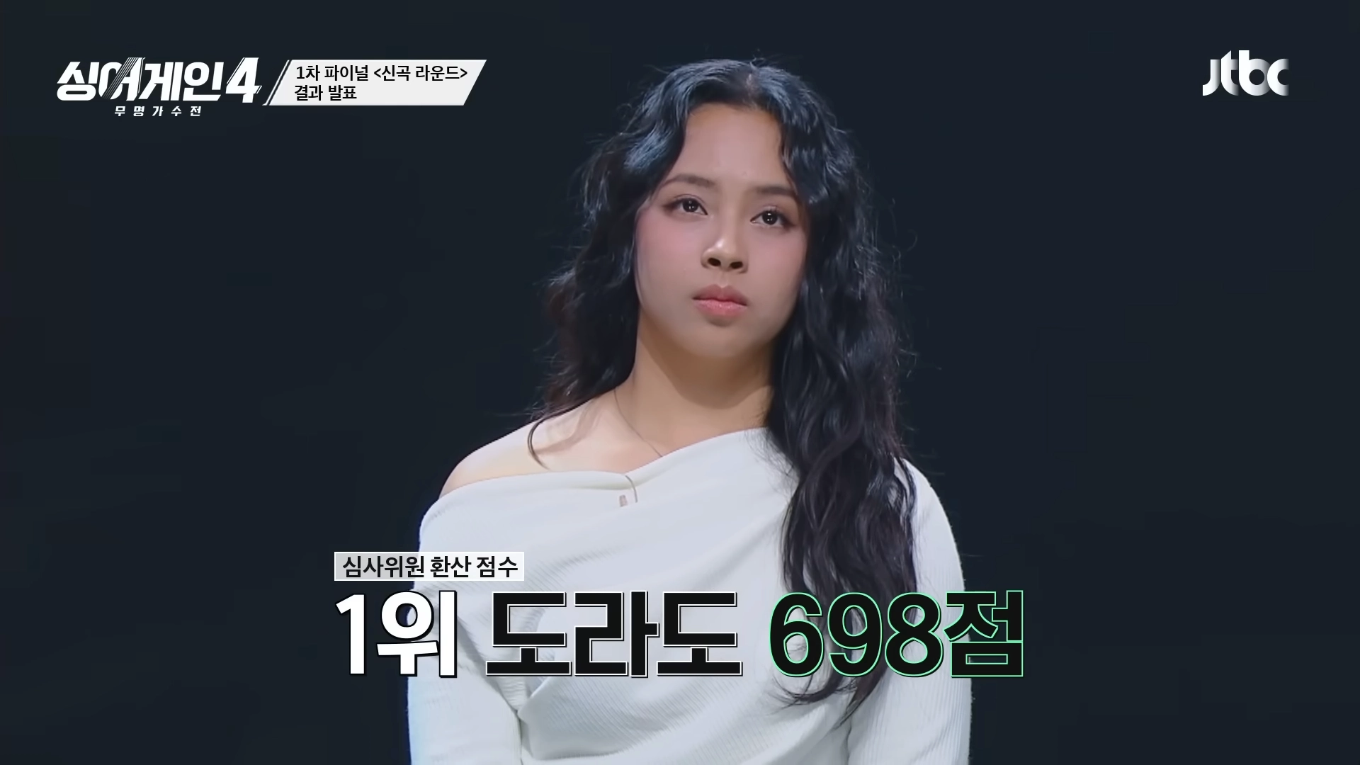 싱어게인4 TOP4 진출자 도라도