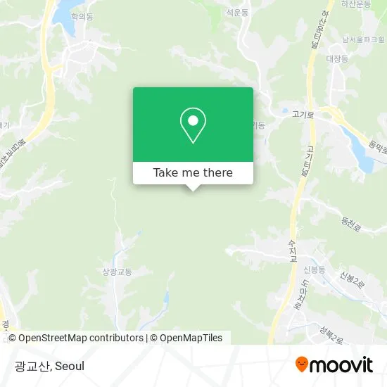 수원 광교산 등산코스 지도 출입구_8