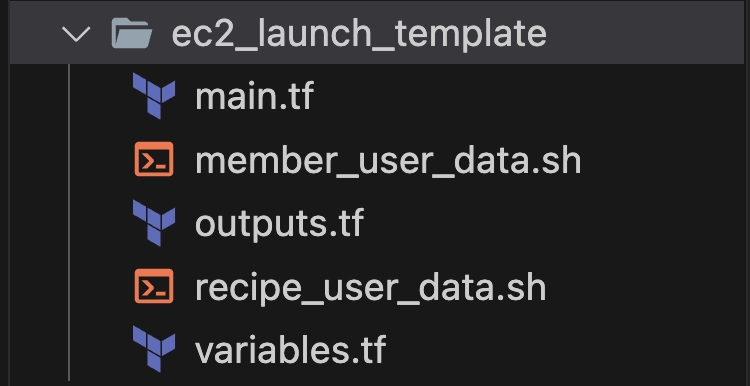 ec2 런치 템플릿 서브모듈 패키지