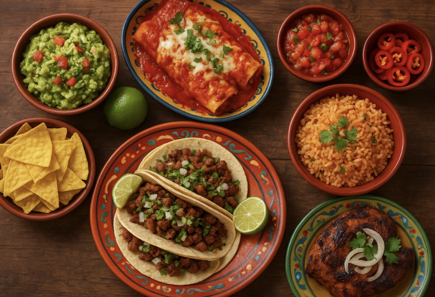맥시코 대표요리 관련 사진