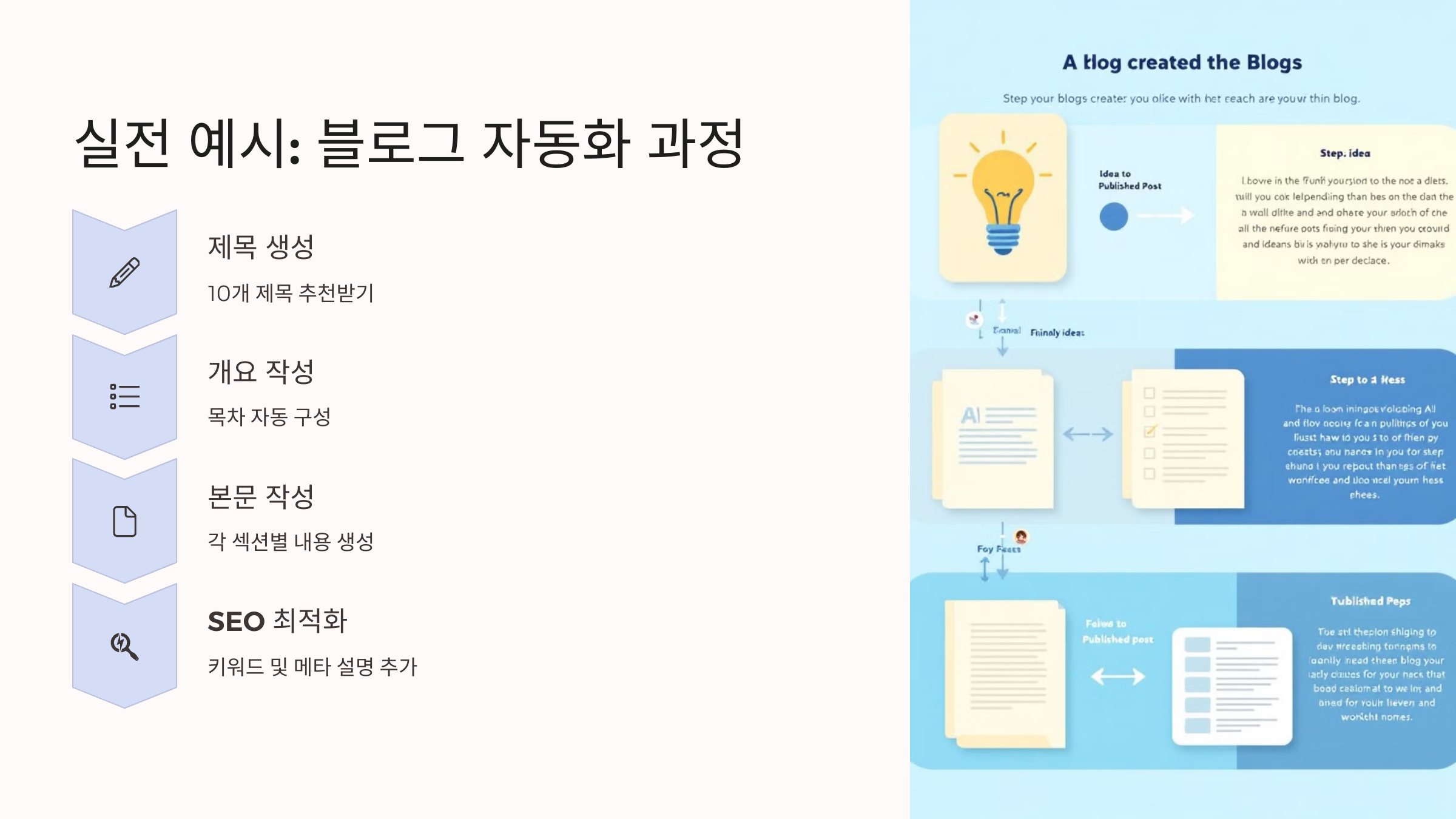 chatGPT블로그 자동화 실전 예시