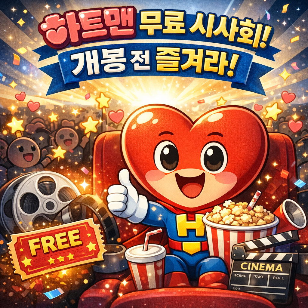 하트맨 무료 시사회!