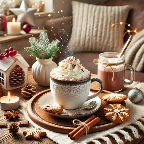 1. 겨울, 따뜻한 음료로 힐링하세요