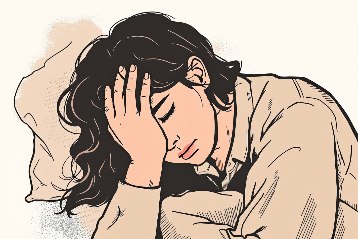 식중독 초기증상_두통