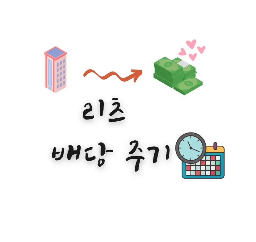 리츠-배당-주기