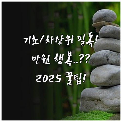 기초수급 차상위 만원의 행복보험 20..