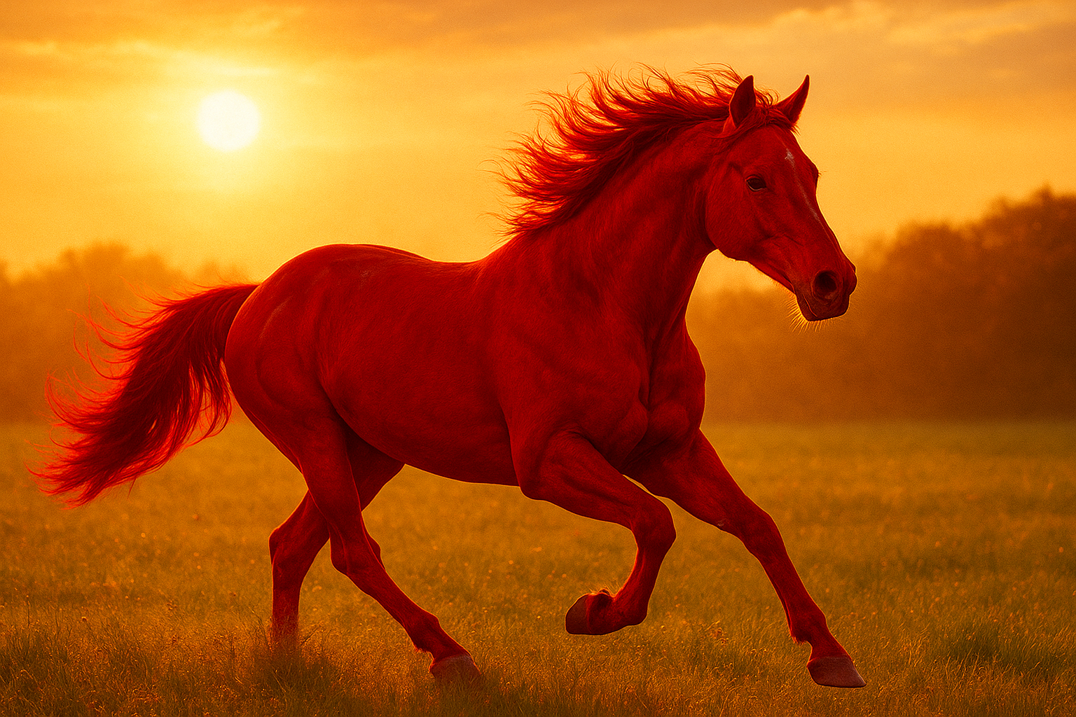 말과 교감하거나 쓰다듬는 꿈 - 조화로운 관계