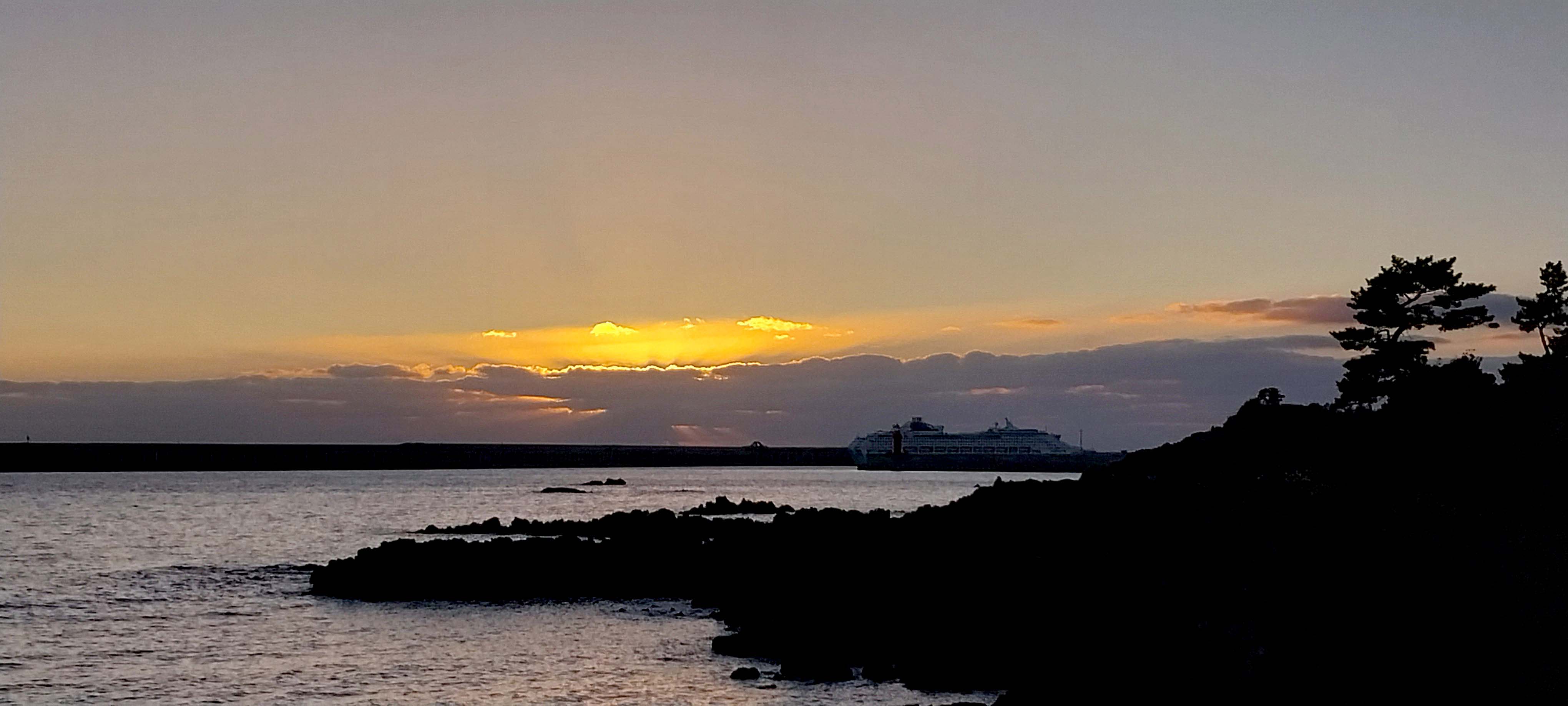 일몰맛집 제주 법환바다