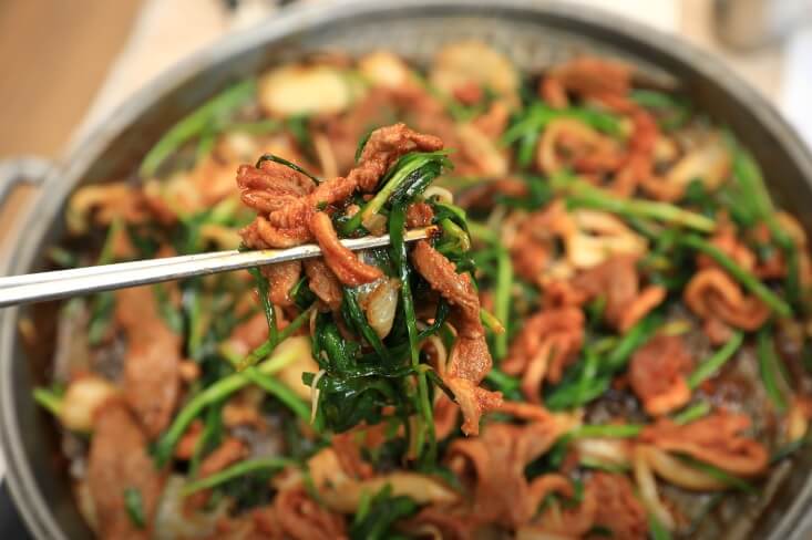 오늘N 할매식당 부산 금정구 생오리 양념불고기맛집 경주집