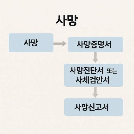 사망신고시 필요한 서류 확인