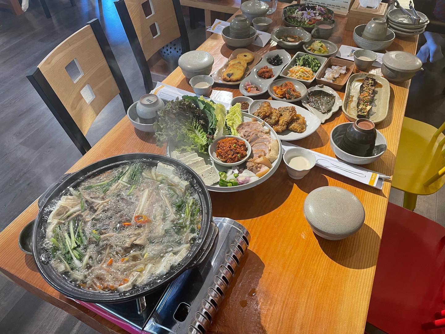 경주 불국사 맛집 다시마 모두부 두부 삼합 백반 한정식