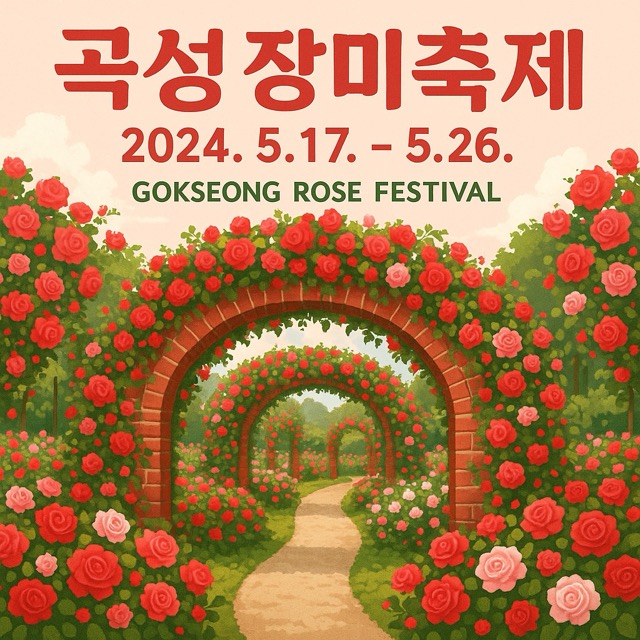 곡성 세계 장미축제, 2025 일정