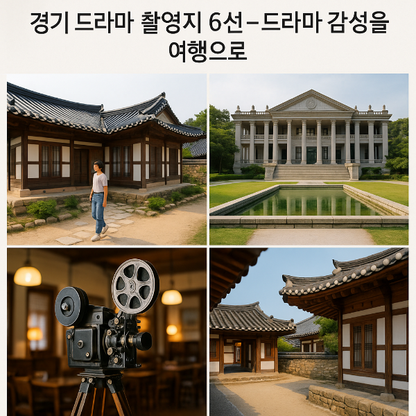 경기 드라마 촬영지 6선 - 드라마 감성을 여행으로