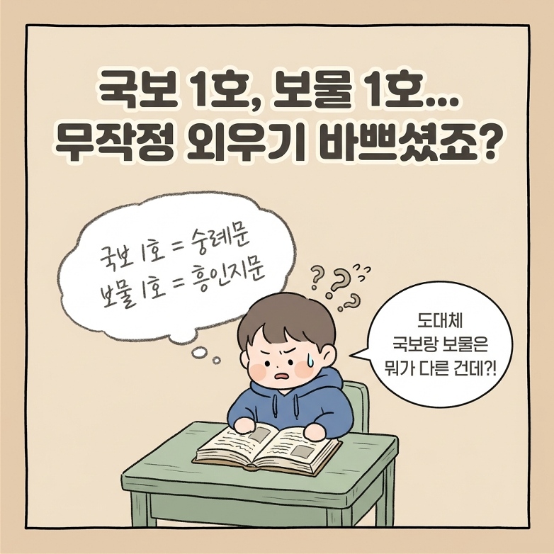 국보와 보물은 서열일까? - 대표이미지