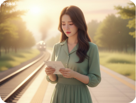 기차가 떠난 뒤의 플랫폼