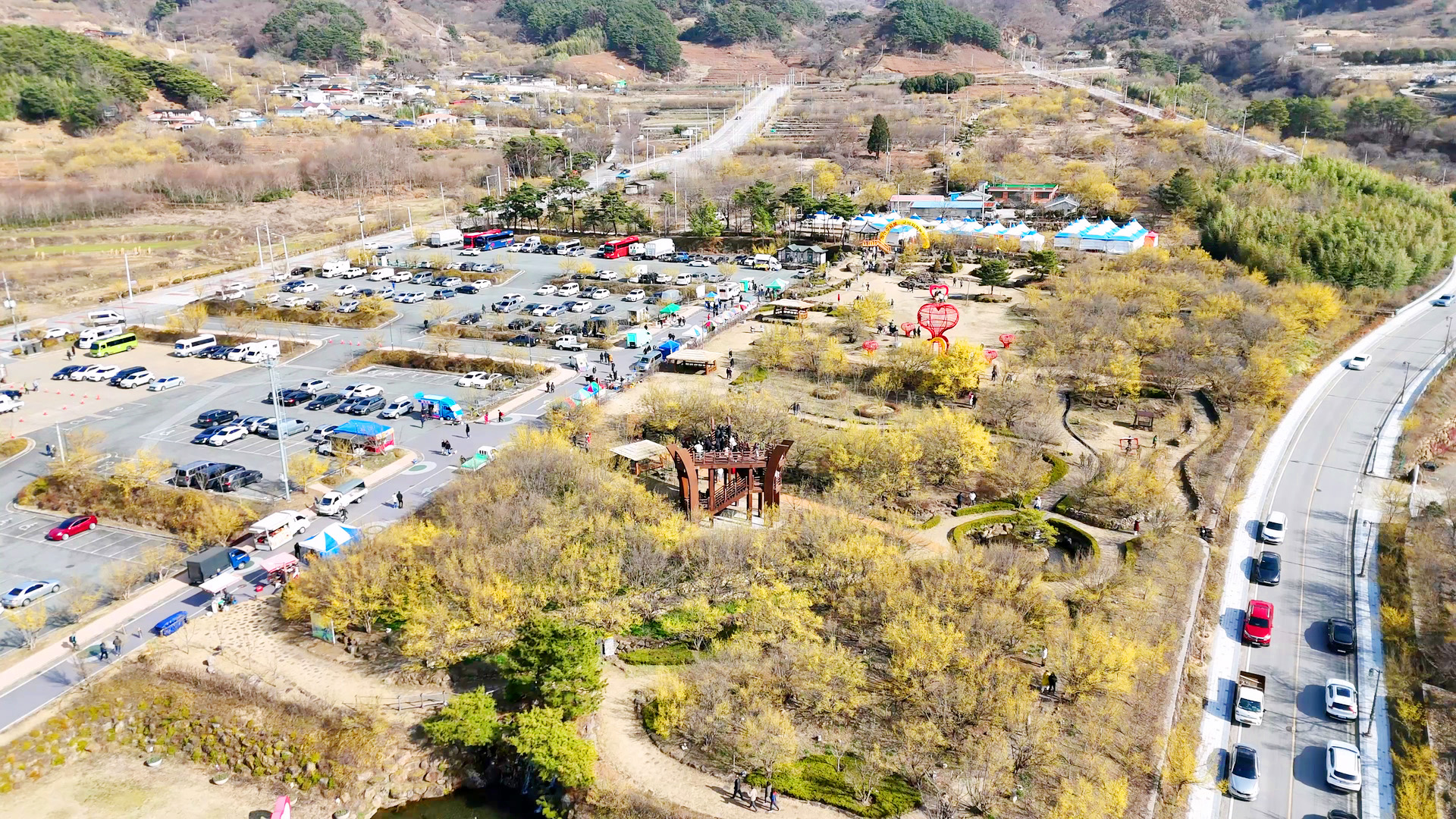 구례 산수유꽃축제
