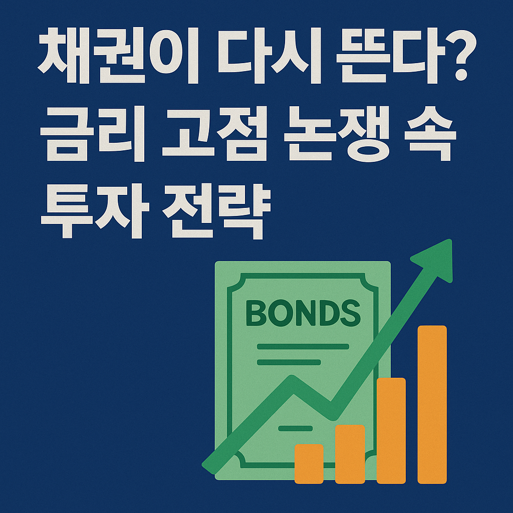 채권이 다시 뜬다? 금리 고점 논쟁 속 투자 전략