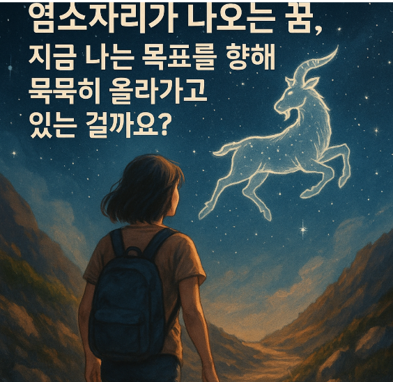 염소자리가 나오는 꿈