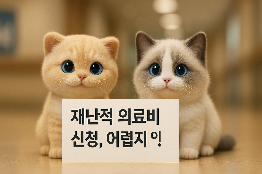 재난적 의료비 신청, 어렵지 않아요!
