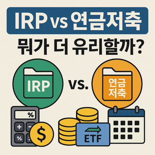 IRP와 연금저축 비교 &ndash; 당신에게 더 유리한 연금 전략은?