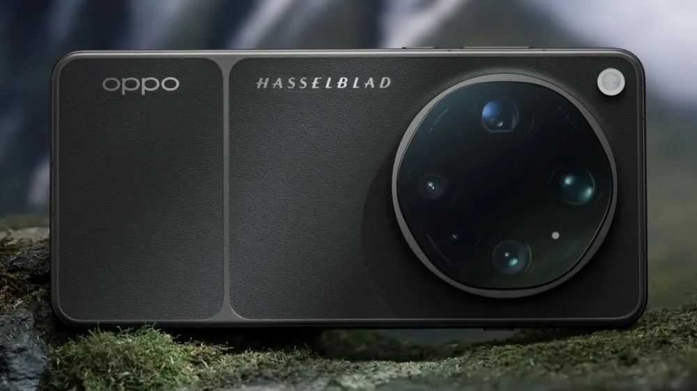 오포 파인드 X9 울트라 툰드라 엄버 컬러 모델