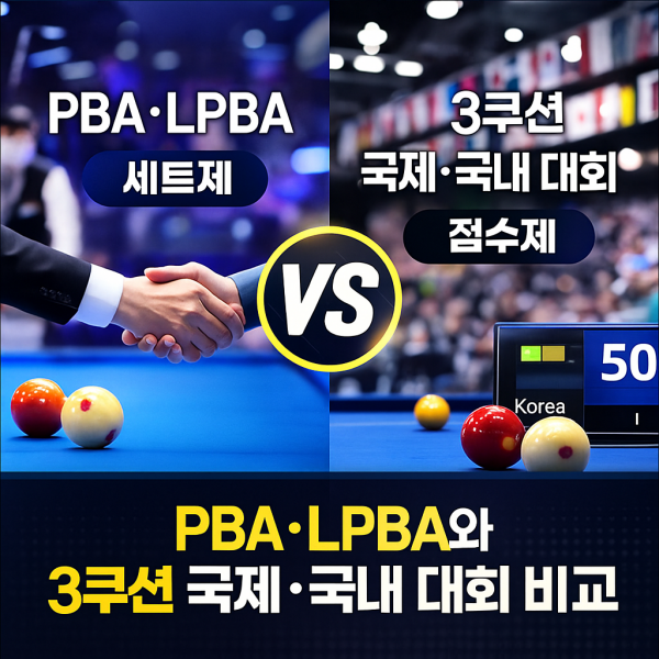 3쿠션대회 차이