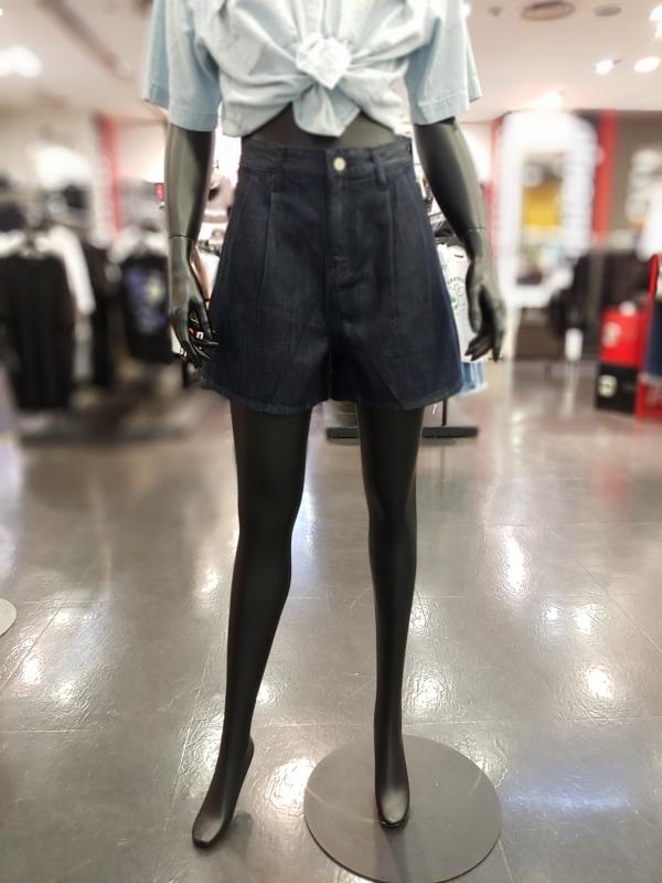 잠뱅이 잠뱅이NC야탑 NC09 여성밴딩블랙3부청반바지 AN2DL3387