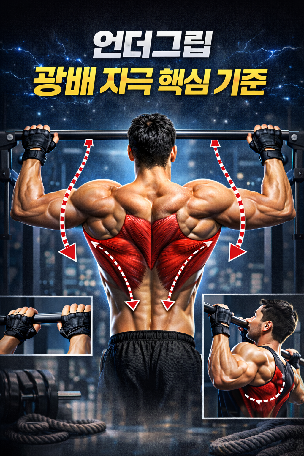 왜 언더그립은 구조적으로 광배보다 이두가 먼저 작동하는가