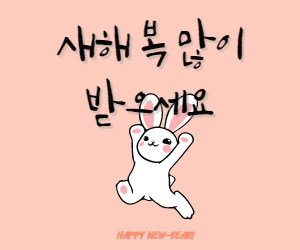 새해인사