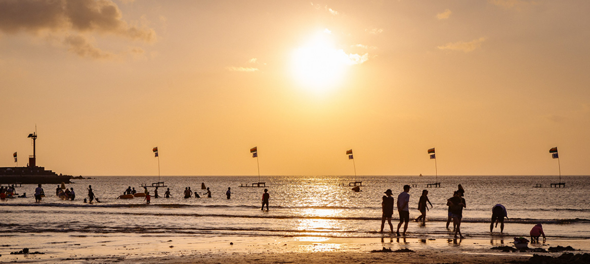 이호테우해수욕장 일몰