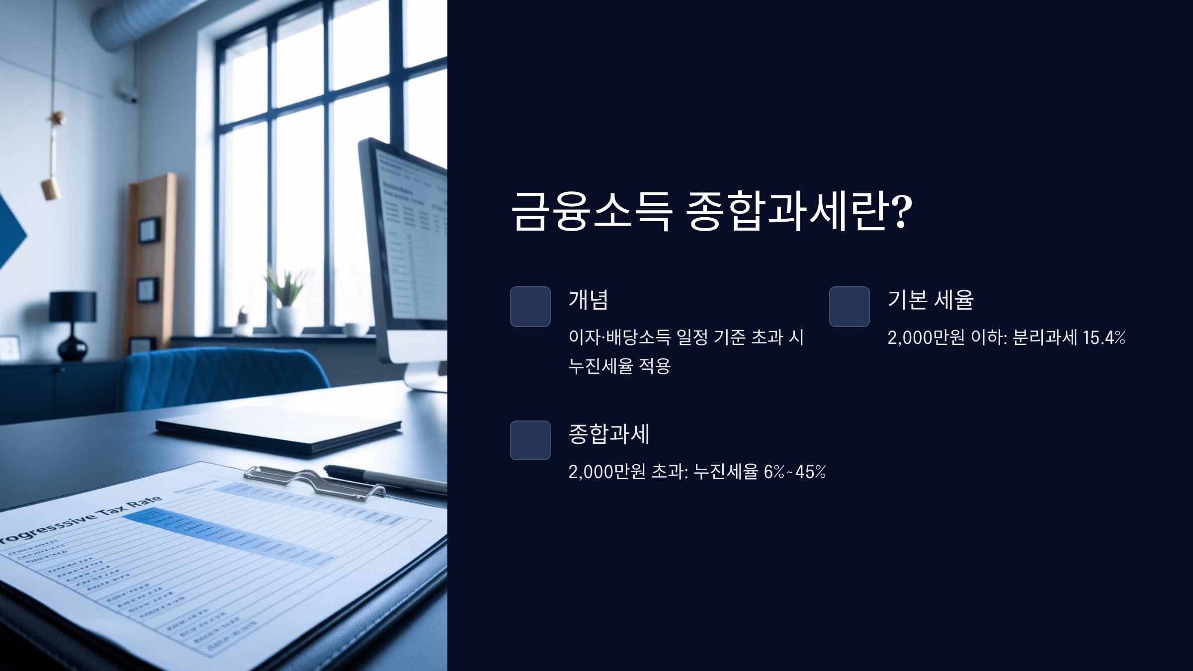 금융소득 종합과세