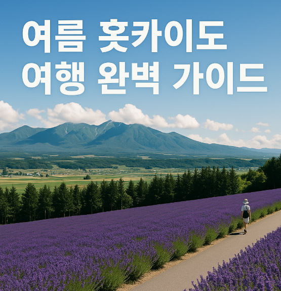 여름 훗카이도 여행 관련 사진