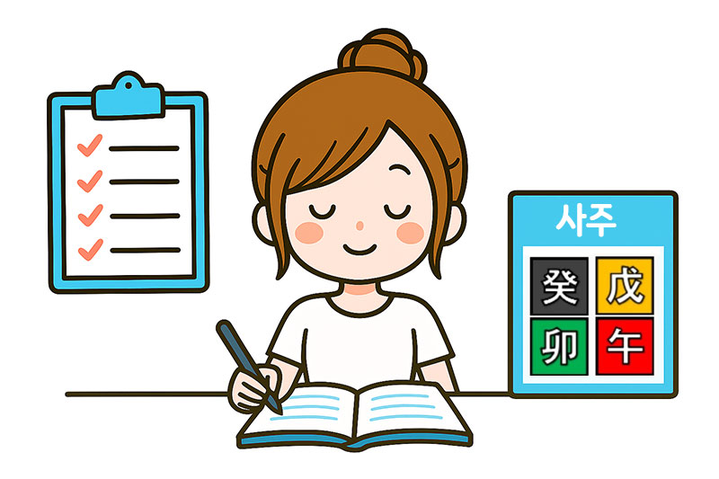 사주 해석을 위한 준비물과 단계별 체크리스트
