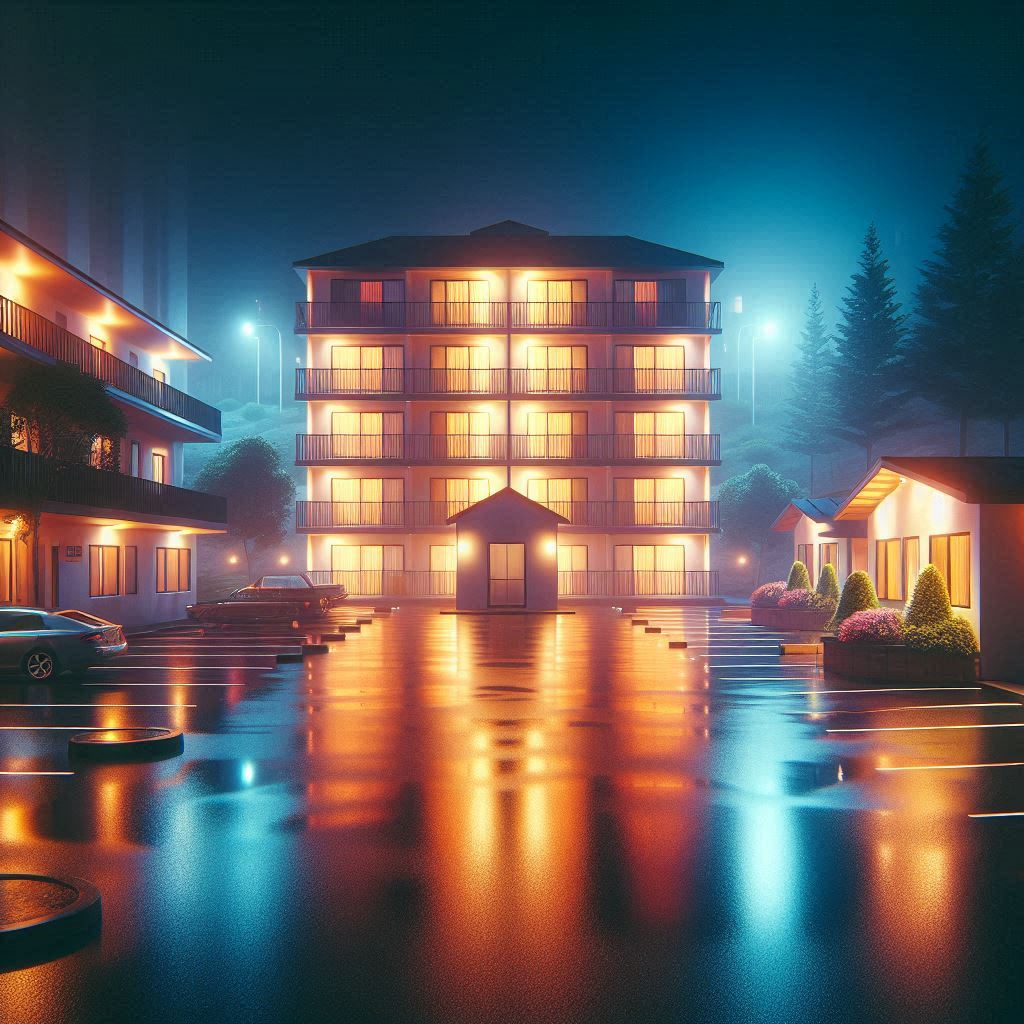 피부,체형관리 샵 배경