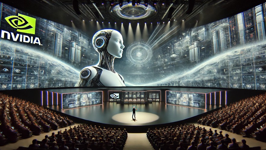 2025년 ces 젠슨황 발표이미지